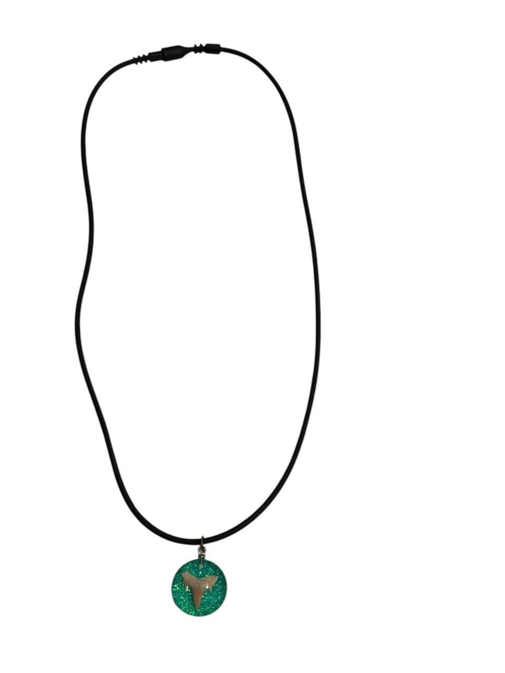 Sparkle Shark Tooth Necklace